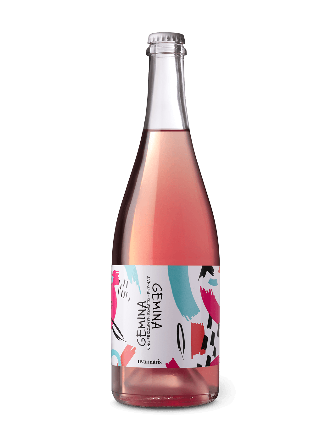 Uvamatris Vino frizzante rosato GEMINA