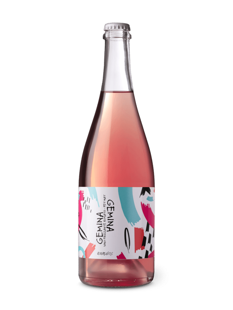 Uvamatris Vino frizzante rosato GEMINA